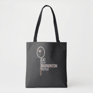 Badminton Tote Bag