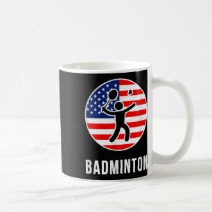 Badminton Usa  Coffee Mug