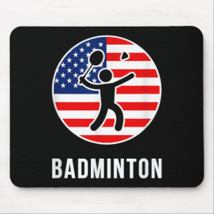 Badminton Usa Mouse Mat