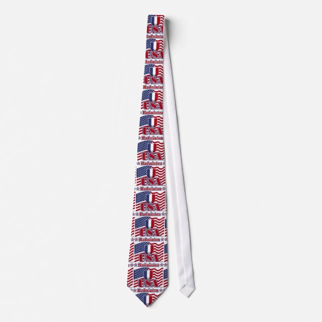 Badminton USA Tie (Front)