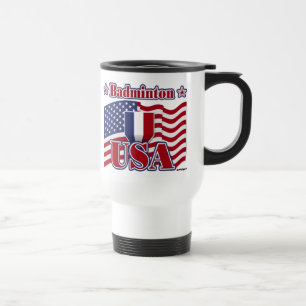 Badminton USA Travel Mug