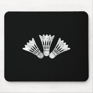 Badminton Vintage Gift Mouse Mat