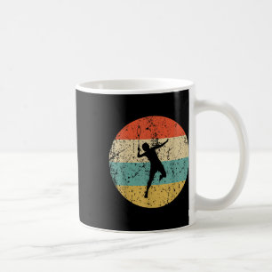Badminton Vintage Retro Badminton Player Coffee Mug