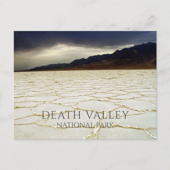 Badwater Basin Dearh Vatley NP,, California.  Postcard (Front)