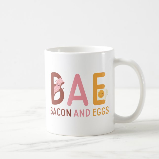 BAE Bacon And Eggs Coffee Mug (Right)