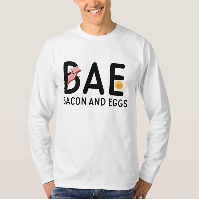 BAE Bacon And Eggs T-Shirt (Front)