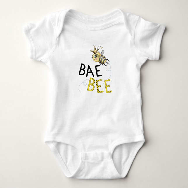Bae Bee Baby Clothes, Bumblebee bodysuit (Front)
