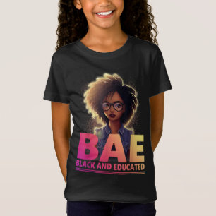BAE Black And Educated Black History Month T-Shirt