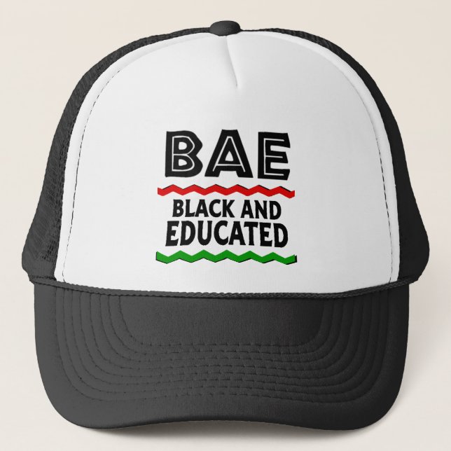 BAE Black and Educated Hat (Front)