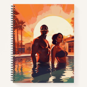 BAE-CATION #2 Spiral Notebook