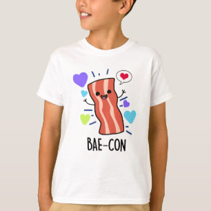 Bae-con Funny Bacon Pun  T-Shirt