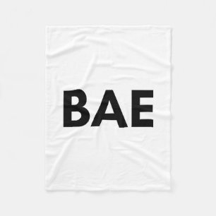 bae fleece blanket