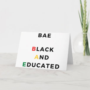 BAE Graduate Card