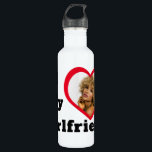 Bae Personalised Custom Photo I Love My Girlfriend 710 Ml Water Bottle<br><div class="desc">A blossoming romance. A happy couple. I Love My Girlfriend Bae Personalised Custom Photo. A cool awesome design for a boyfriend or girlfriend to celebrate their relationship and publicly declare their love for their partner and significant other. The romantic design can be given as a gift for Valentine’s Day, anniversary,...</div>