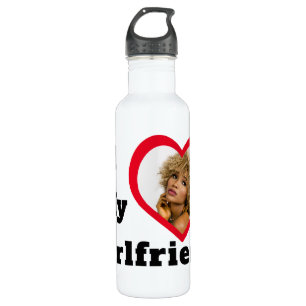 Bae Personalised Custom Photo I Love My Girlfriend 710 Ml Water Bottle