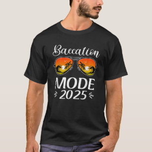 Baecation Mode 2025 Matching Couples Trip Beach Ba T-Shirt