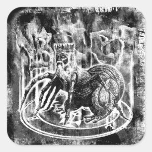 Bael Square Stickers