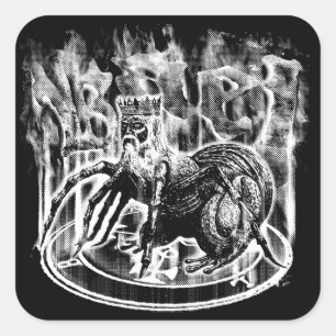 Bael Square Stickers