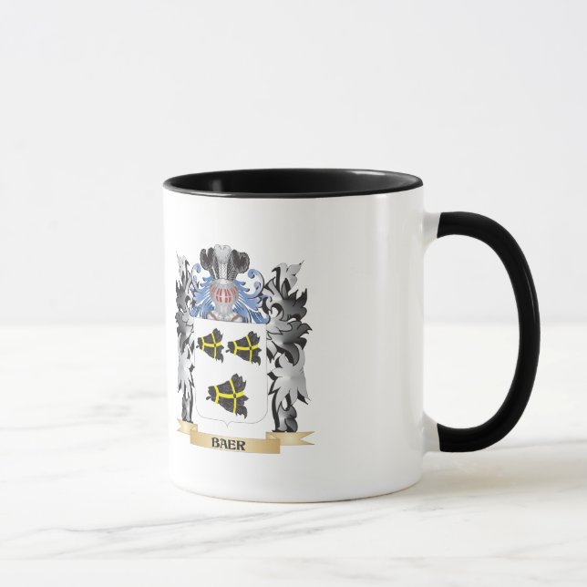 Baer Coat of Arms - Family Crest Mug (Right)