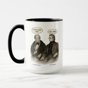 Baermann's Scale Secret: Dad's Eternal Lesson Mug
