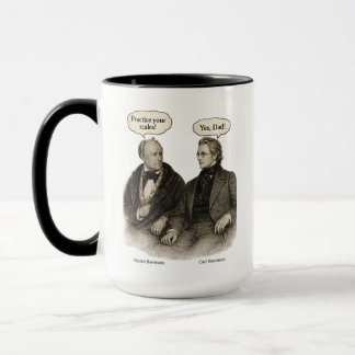 Baermann's Scale Secret: Dad's Eternal Lesson Mug