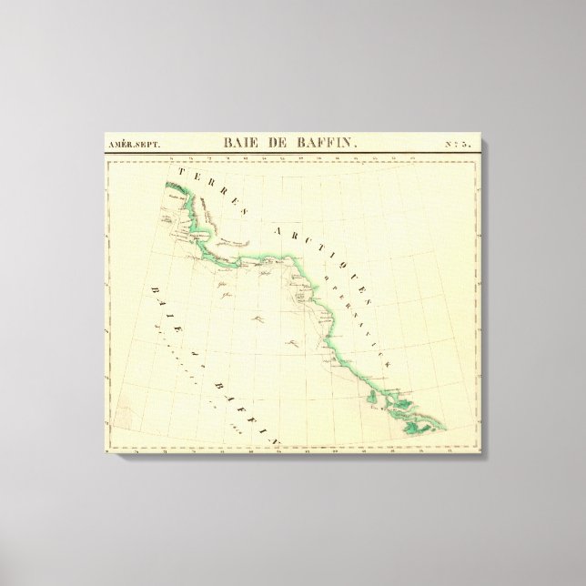 Baffin Bay Canvas Print (Front)