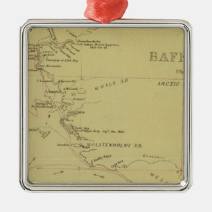 Baffin Bay journey Metal Tree Decoration