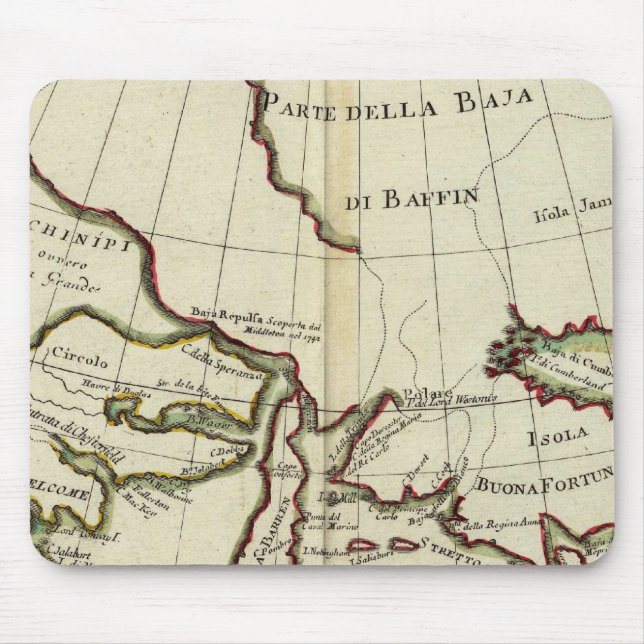 Baffin Bay North Atlantic Ocean Mouse Mat (Front)
