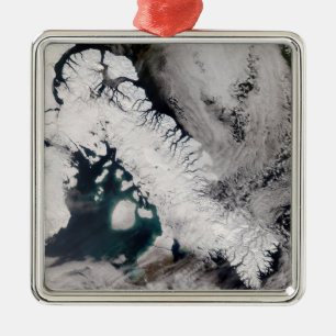 Baffin Island Metal Tree Decoration