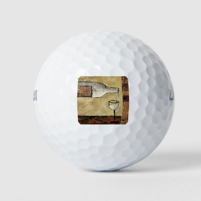 BAG03 White Wine.tif Golf Balls (Front)