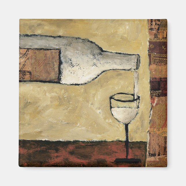 BAG03 White Wine.tif Magnet (Front)