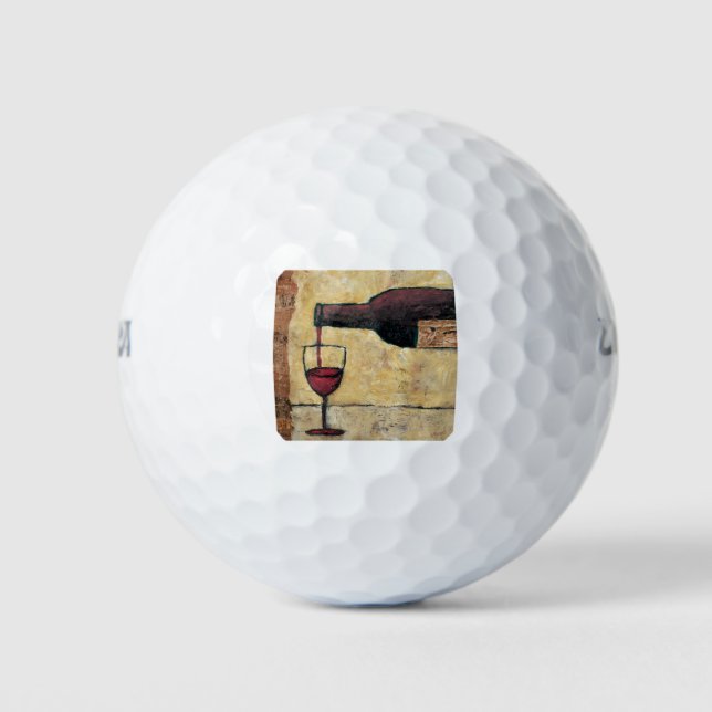 BAG04 Red Wine.tif Golf Balls (Front)