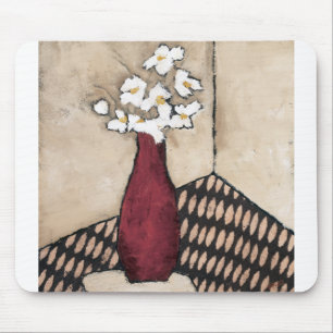 BAG05 Red Vase.tif Mouse Mat