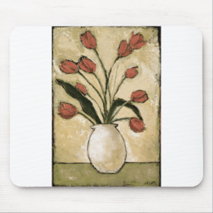 BAG10-V2 Tulips in Red.tif Mouse Mat