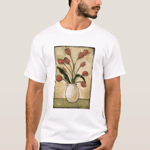 BAG10-V2 Tulips in Red.tif T-Shirt