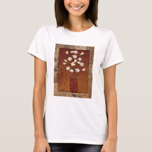 BAG12 White Flowers.tif T-Shirt