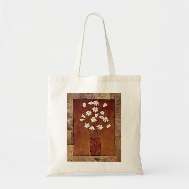 BAG12 White Flowers.tif Tote Bag (Front)