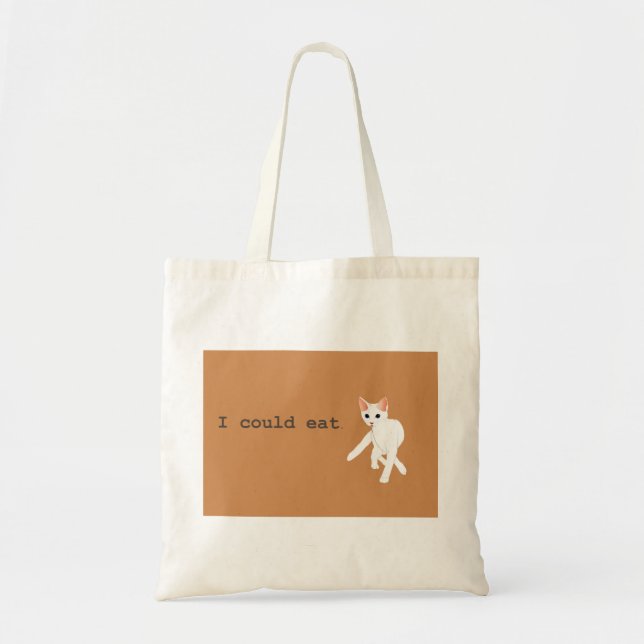 Bag - Cat funny quote (Front)