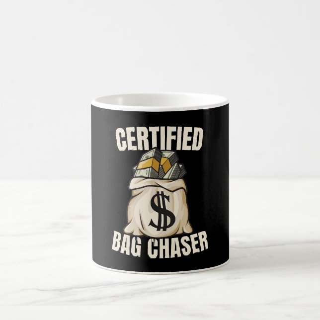 bag chaser  coffee mug (Center)