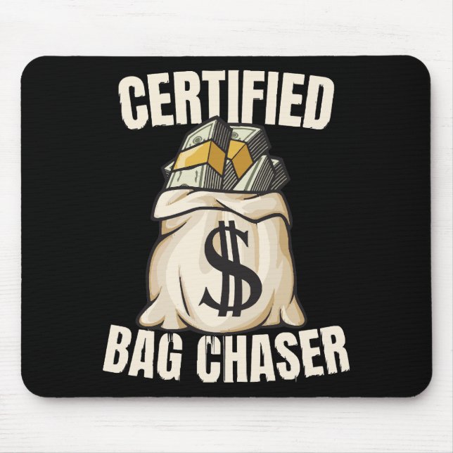 bag chaser  mouse mat (Front)