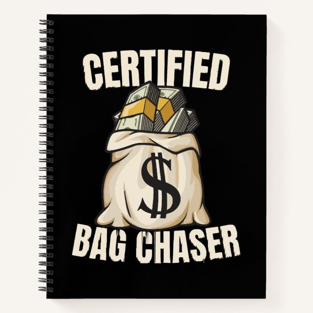 bag chaser  notebook (Front)