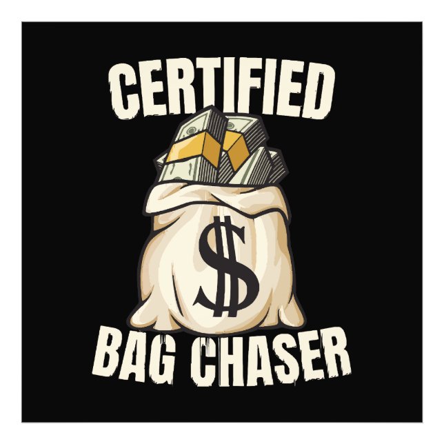 bag chaser  photo print (Front)