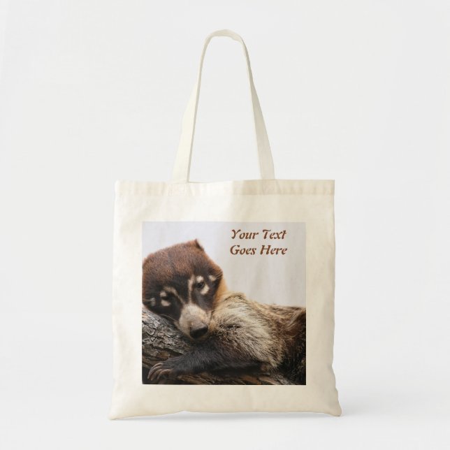 Bag: Coatimundi #4 (Budget) Tote Bag (Front)