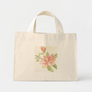 Bag, Flower Mini Tote Bag