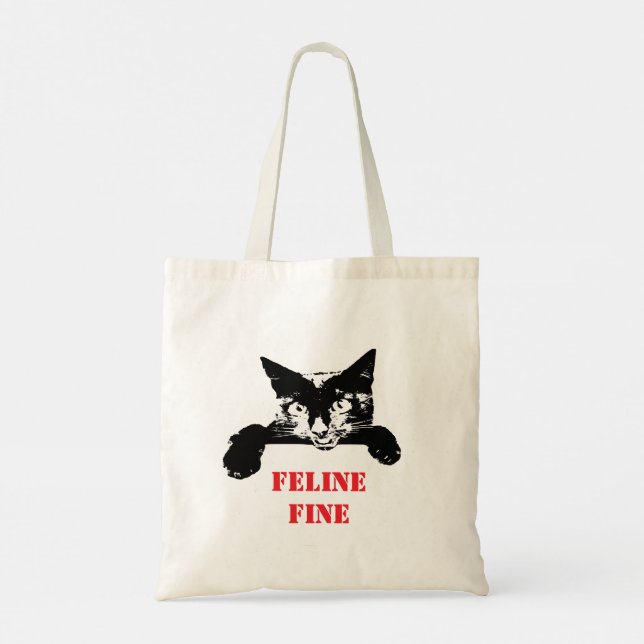 Bag for cat fan. (Back)