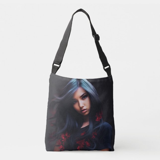 Bag girl black hair (Front)