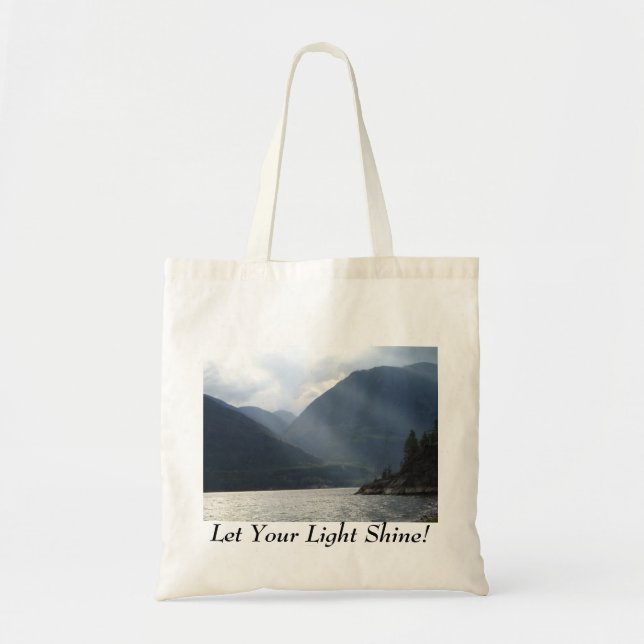 Bag, Let Your Light Shine! Tote Bag (Front)