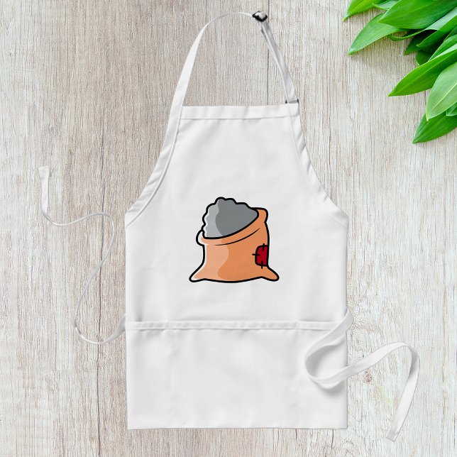 Bag of Cement Construction Material Standard Apron (Creator Uploaded)