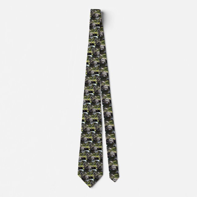 Bag Of Golf Clubs Im Ready, Tie (Front)
