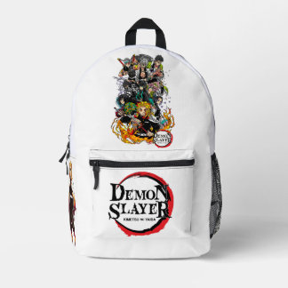 Bag pack,DEMON SLAYER, WHITE